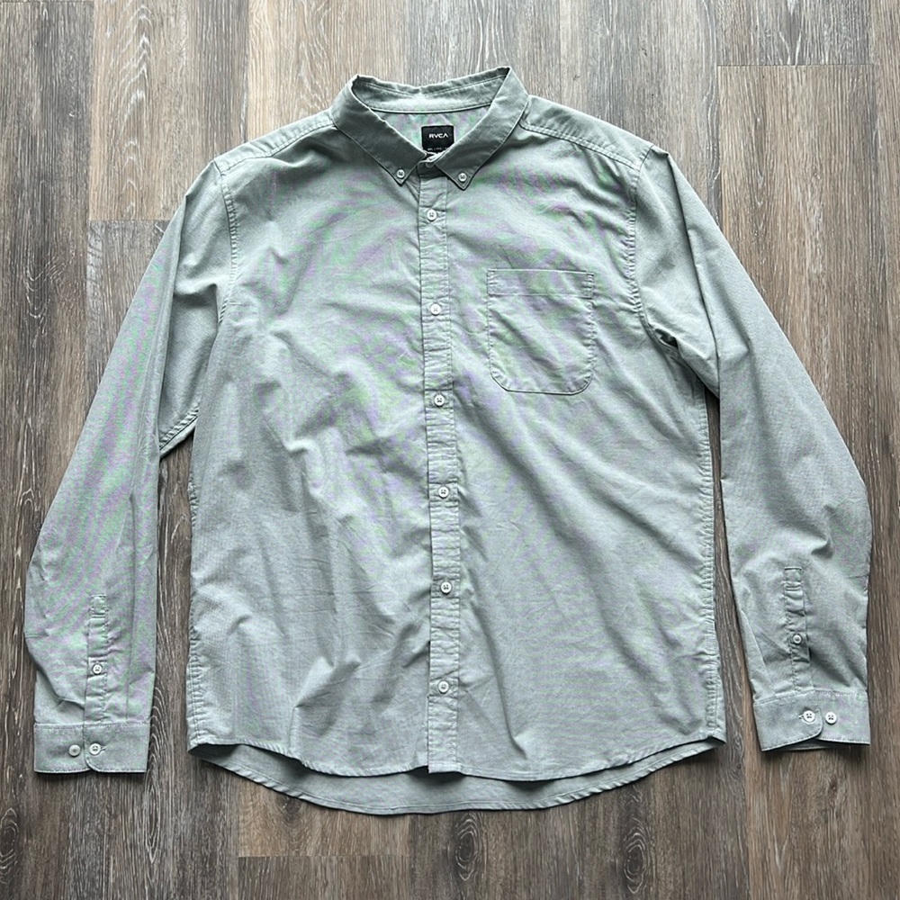 RVCA Dress Shirt - XXL - Slim Fit